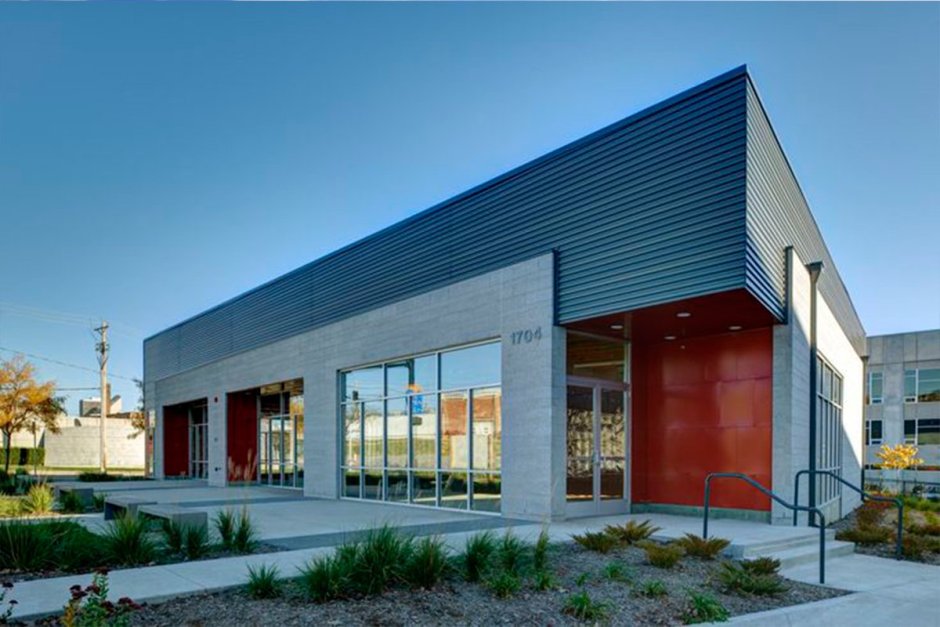 Одноэтажное офисное здание