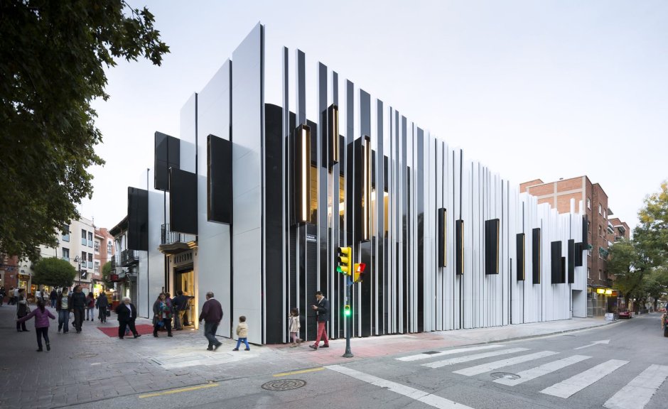 Cultural Center Exterior Architecture fasade Design