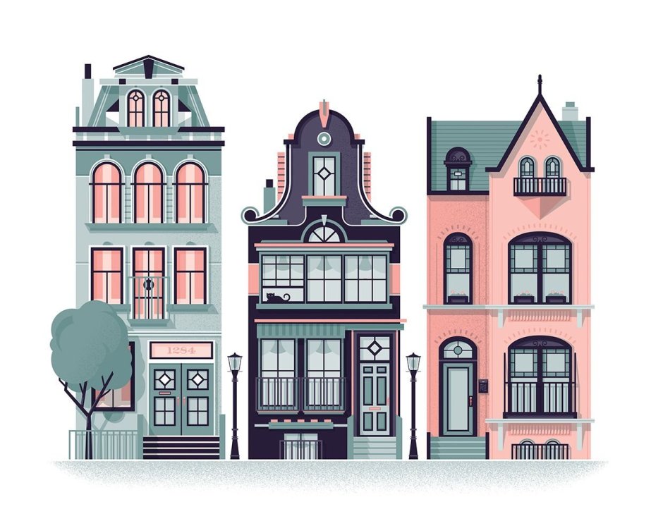 Фасады домов для детей