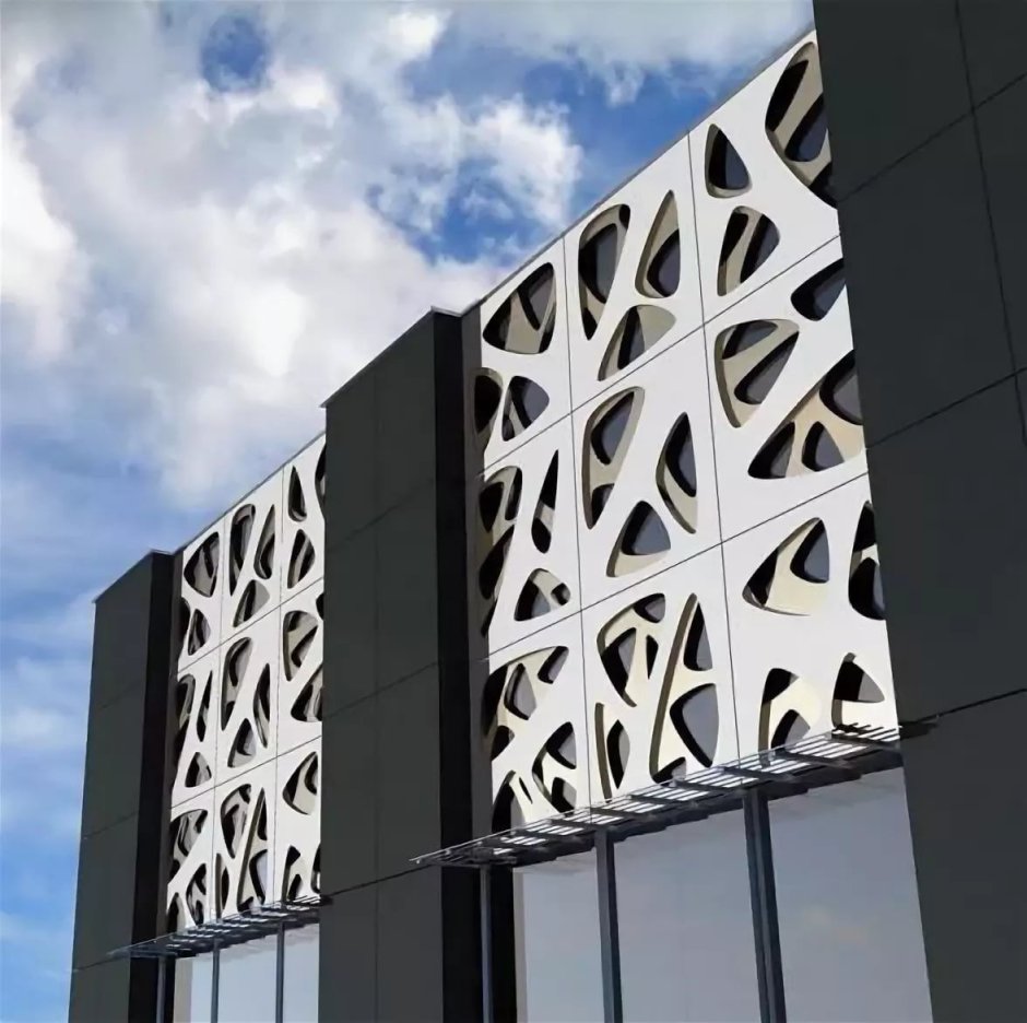 Перфорированные фасады СИАЛ