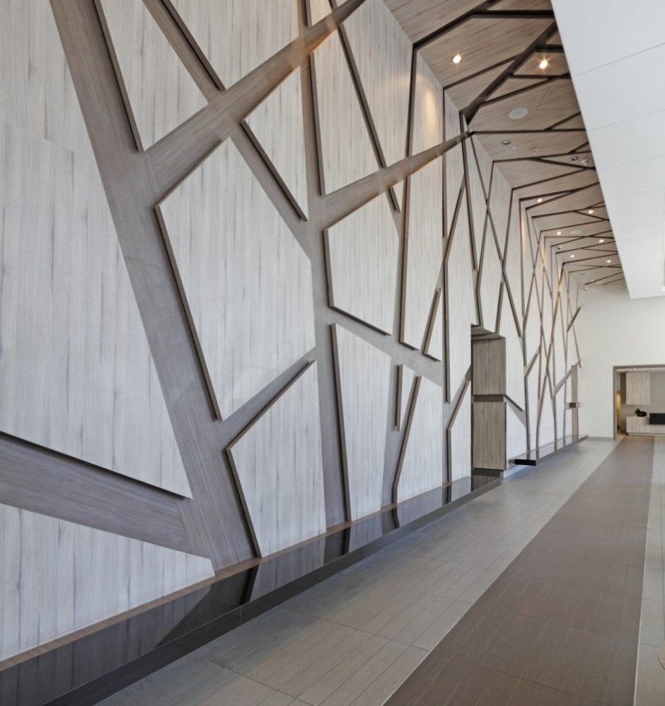 Геометрические панели на стену