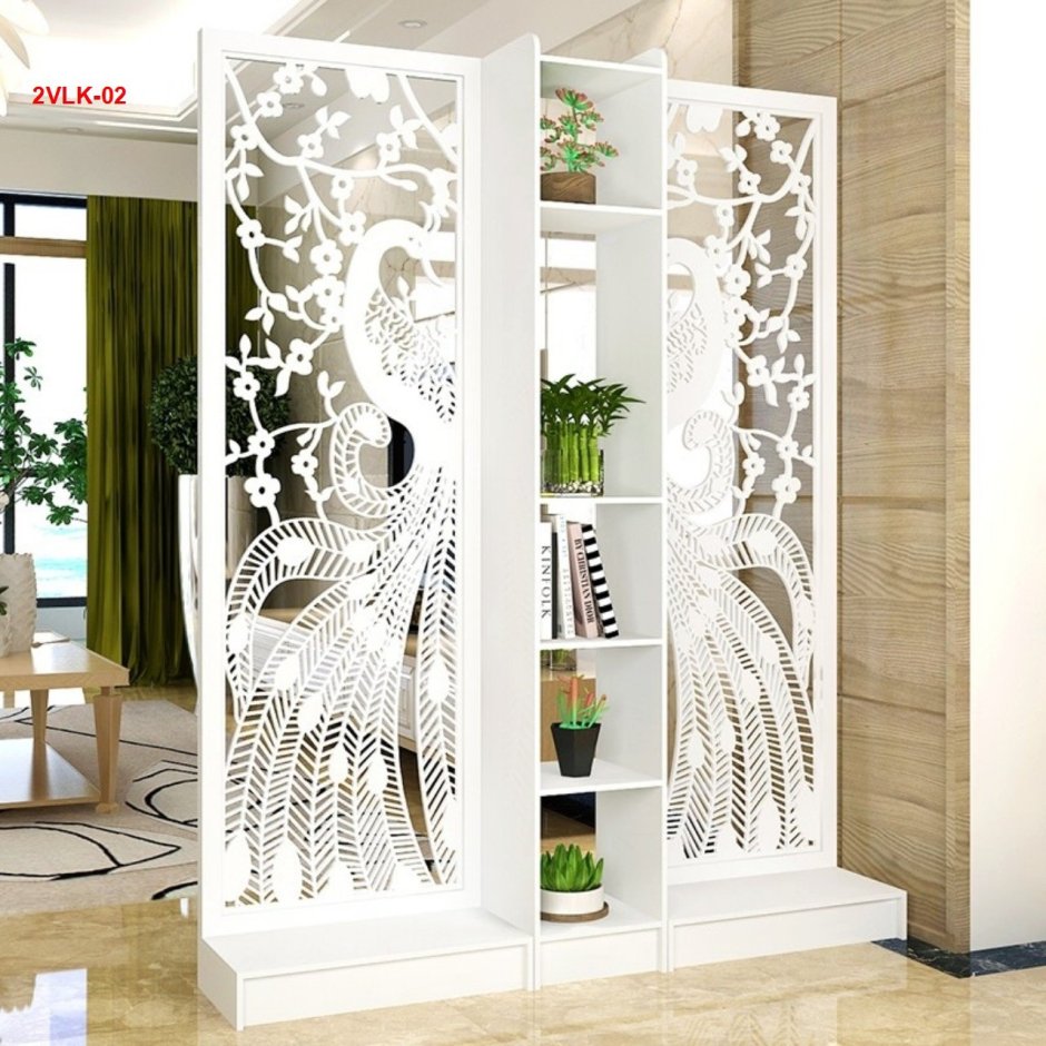 Ширма-перегородка "стена - бук"