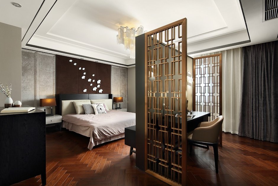 Перегородка для зонирования в стиле ар деко