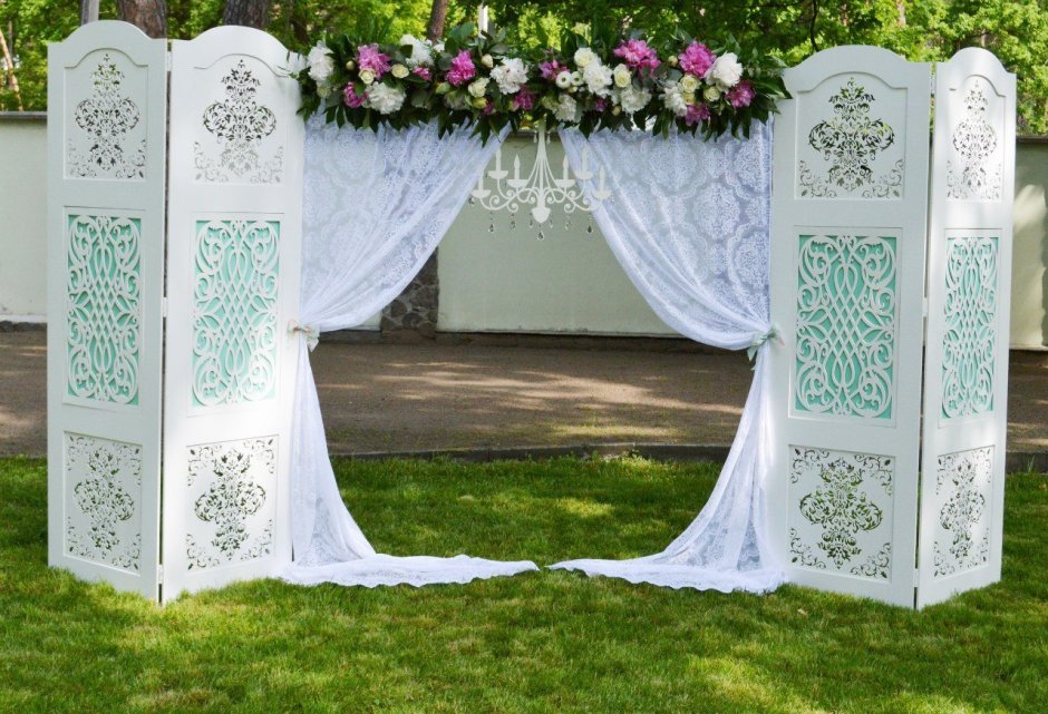 Свадебные ширмы