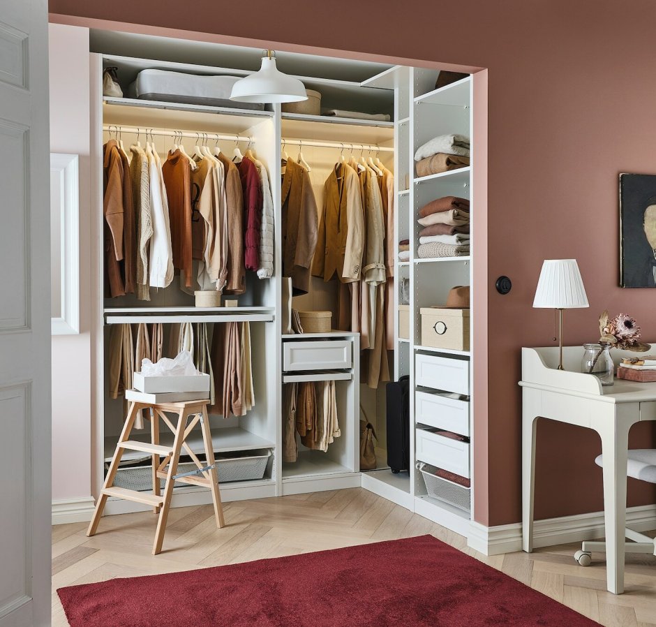 Гардеробные ПАКС икеа