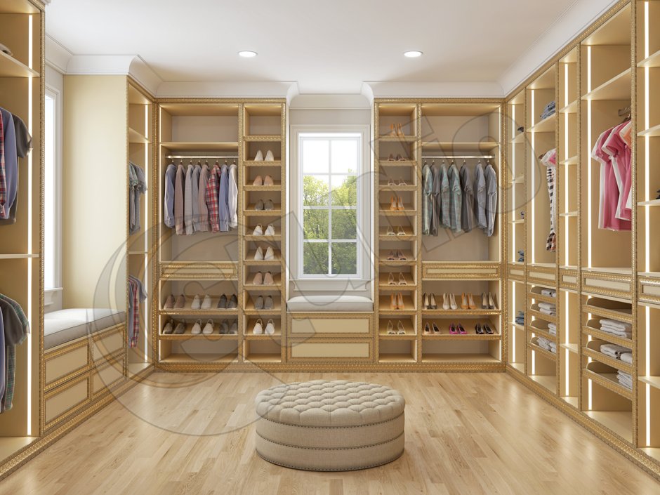 Гардеробные комнаты