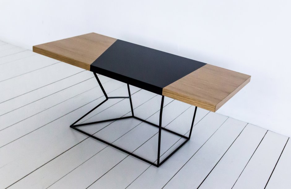 Раскладной стол металл дерево 1230х940