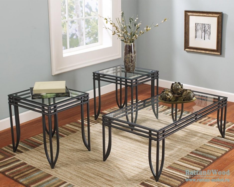 Столик кофейный ар деко придиванный