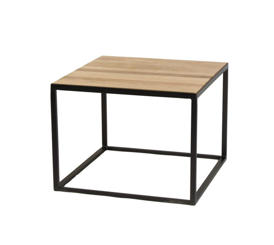 Журнальный стол на металлическом каркасе