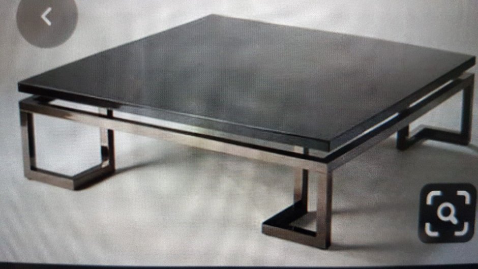 Современные журнальные столики с металлическим каркасом 2020