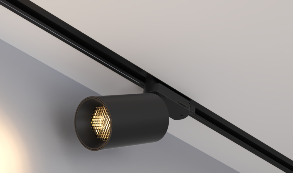 Трековый светильник Monster Spy track Black