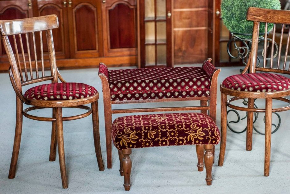 Декорирование старого стула