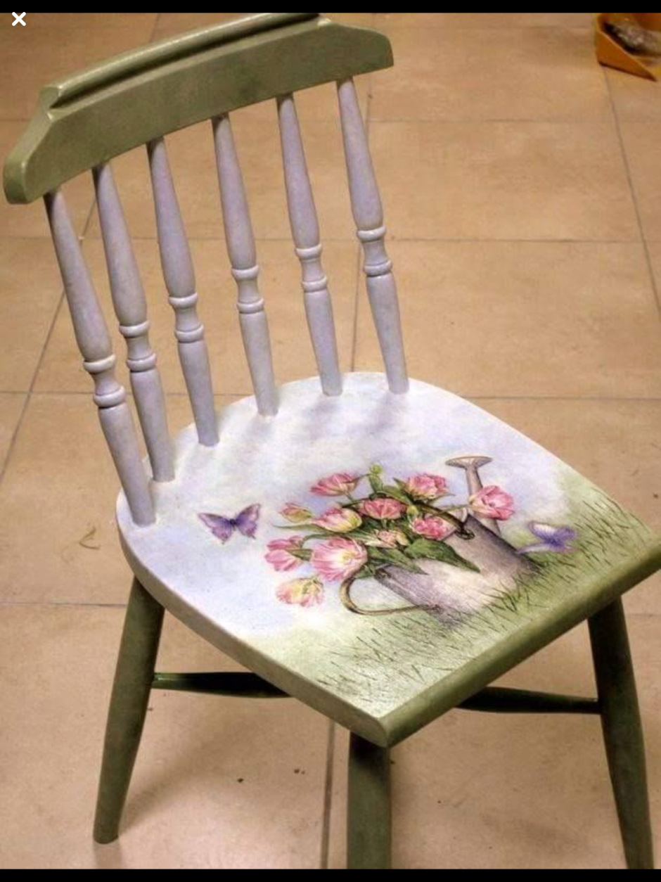 Накидка на старый стул