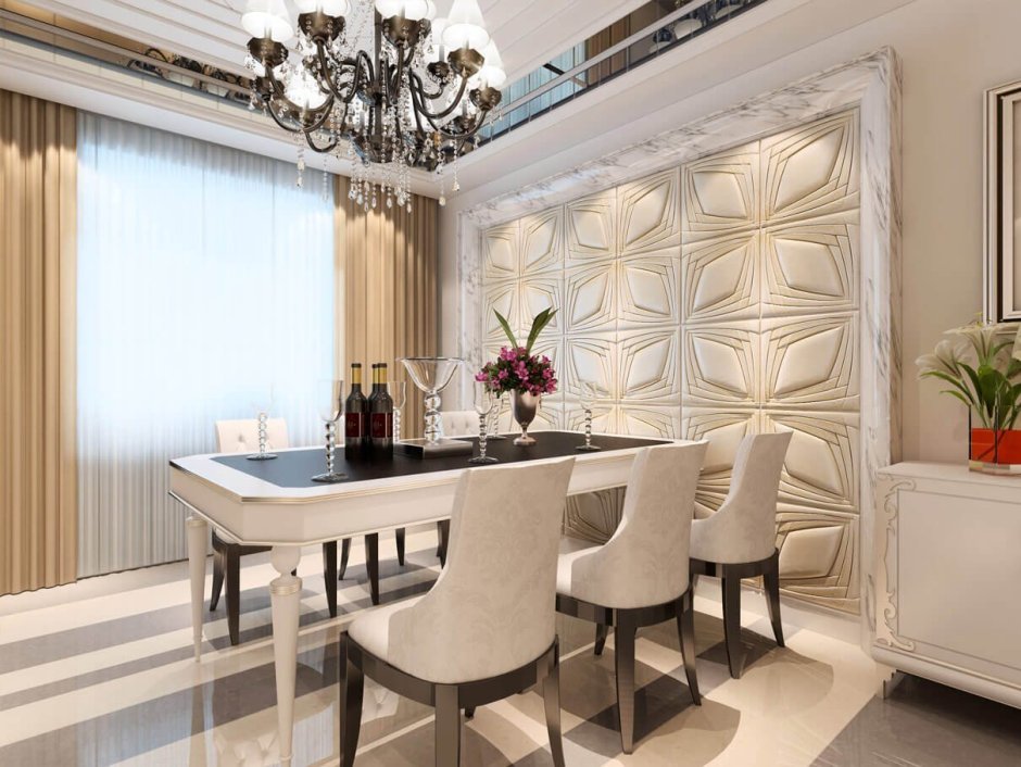 Декор над обеденным столом