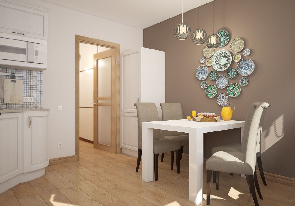 Прованский стиль с молдингом