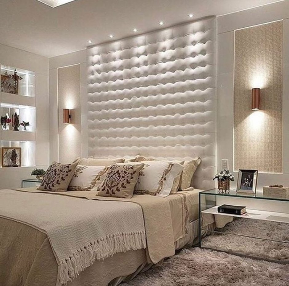 3д панели в спальне