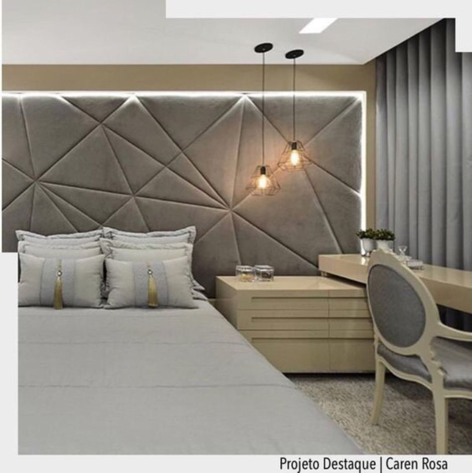 Стеновые панели для изголовья кровати