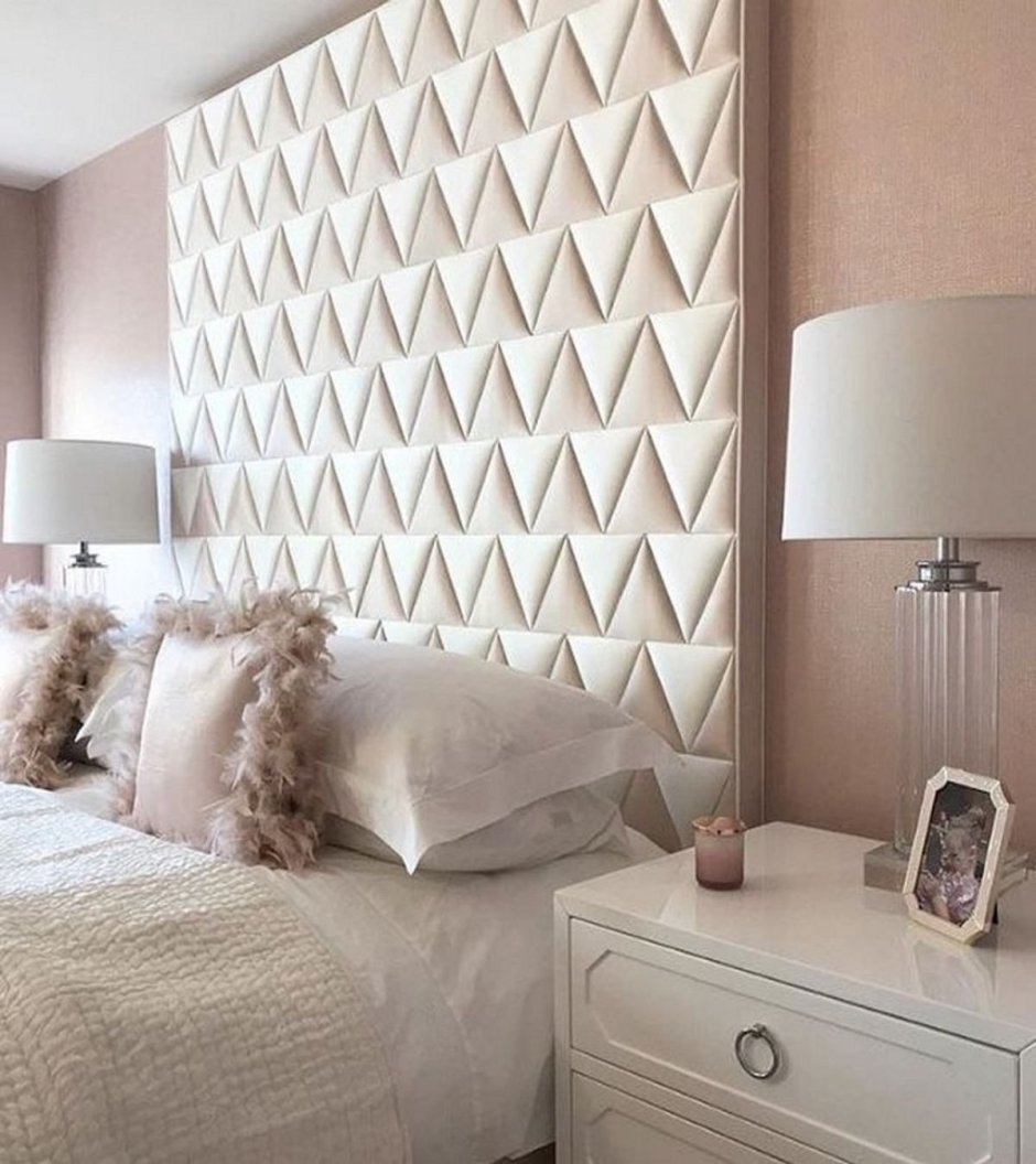 Панель мягкая на стену прикроватная