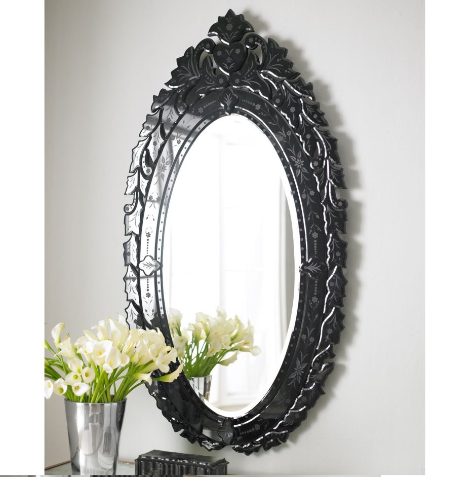 Зеркало настенное венецианское прямоугольное "Марджери"