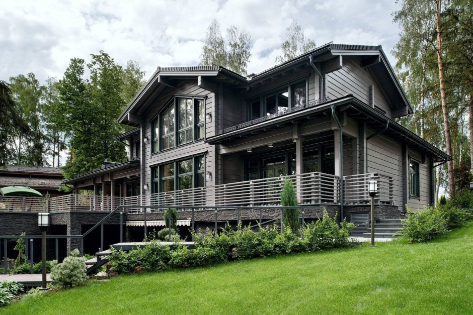 Хонка дом серый