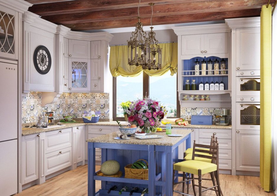 Кухня Прованс беж