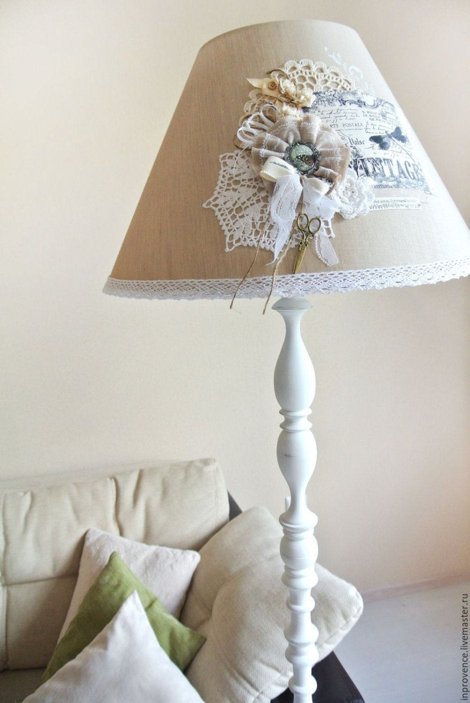 Декор торшера