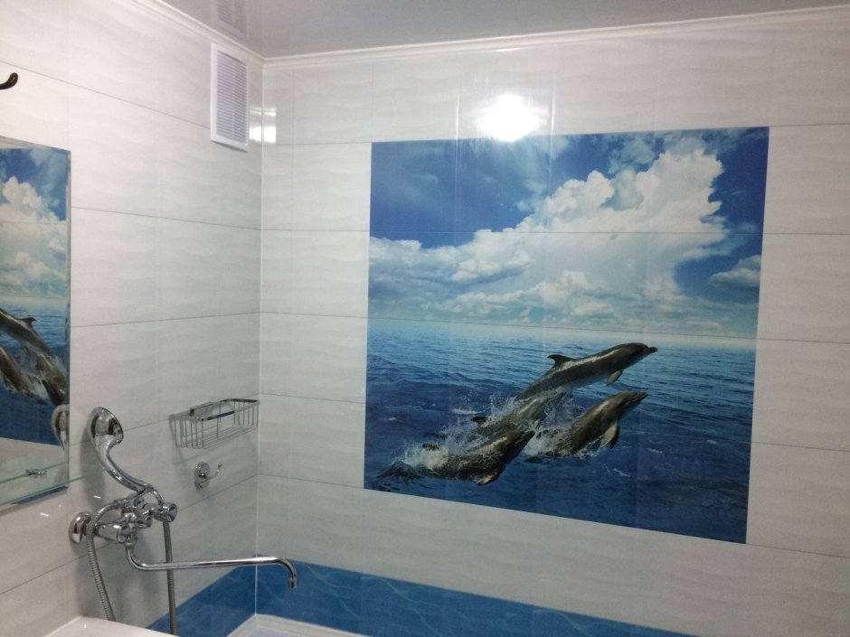 Панели для ванной пластиковые розовые