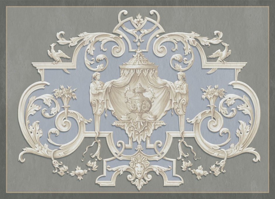 Альфрейная роспись.Барокко