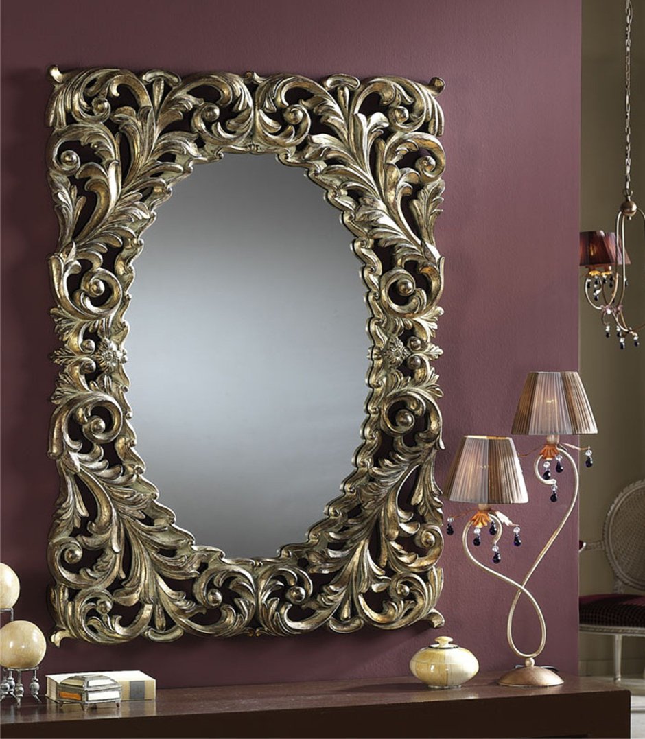 Зеркало с патиной