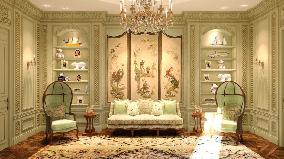 Барокко в интерьере