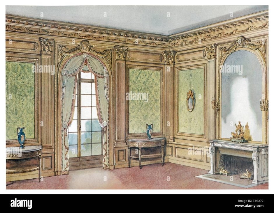 Интерьер Ампир 19 век дворец