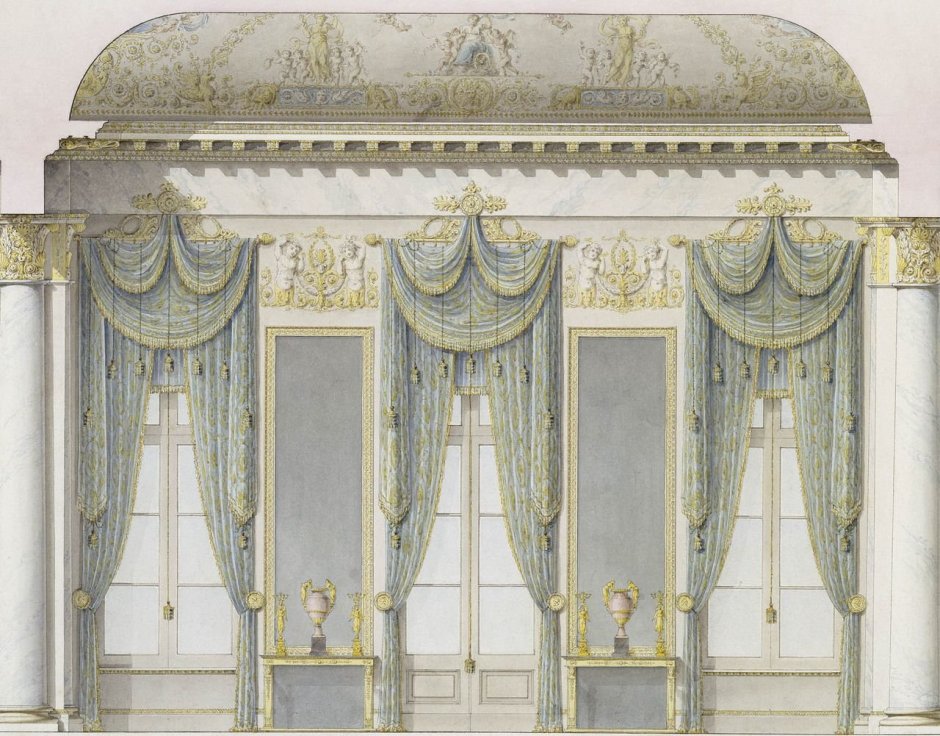 Шторы Ампир 19 век