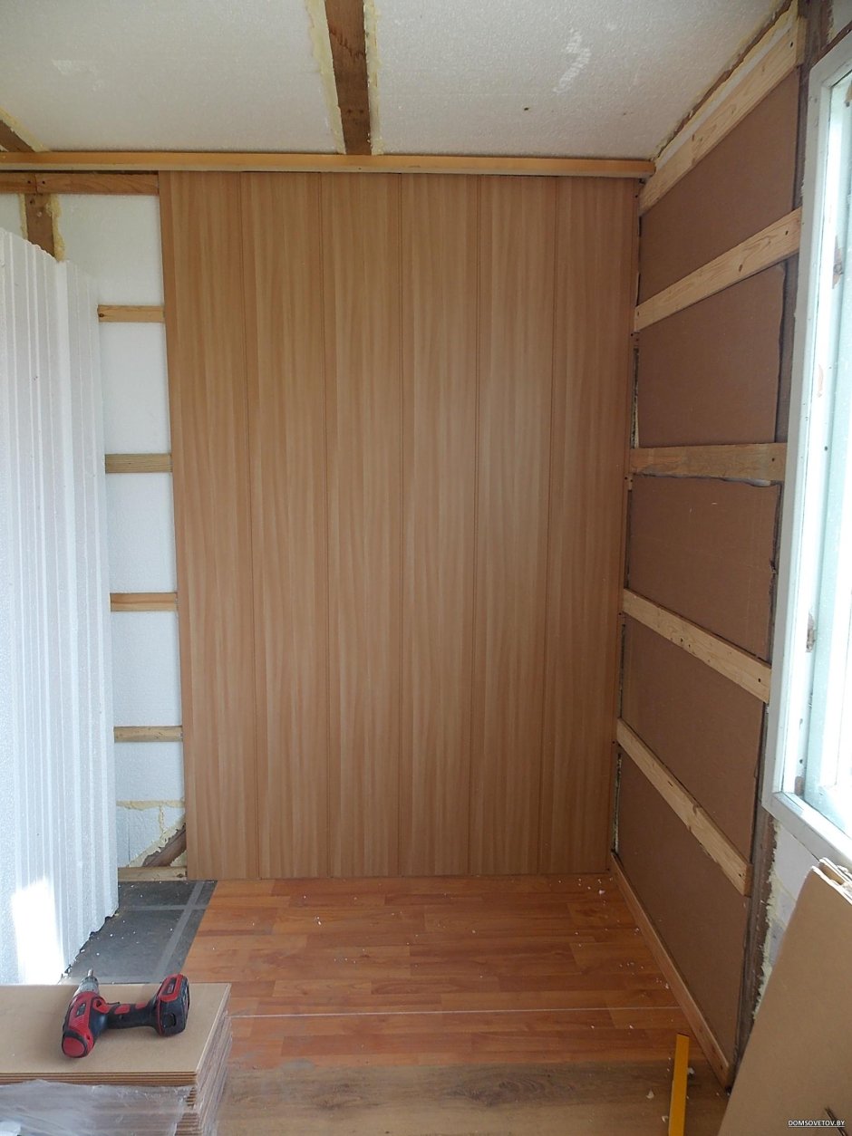 Отделка МДФ панелями