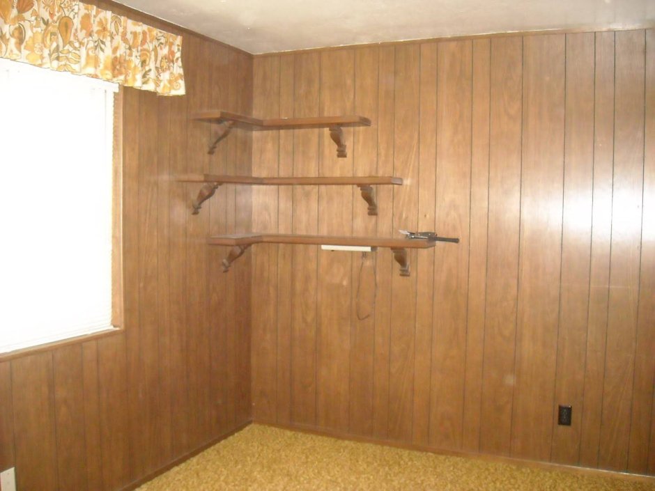 Отделка комнаты панелями МДФ