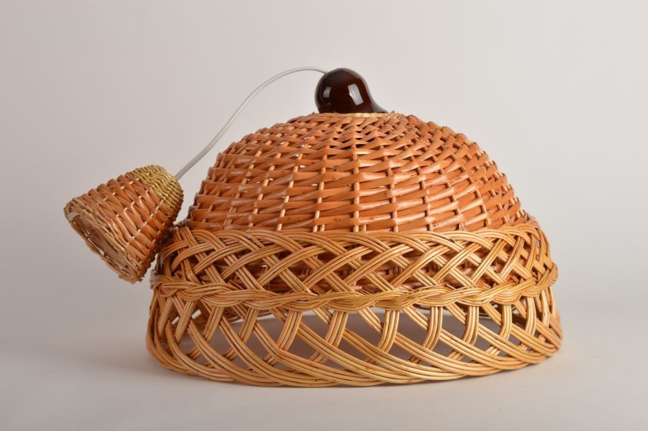 Абажур из ротанга своими руками