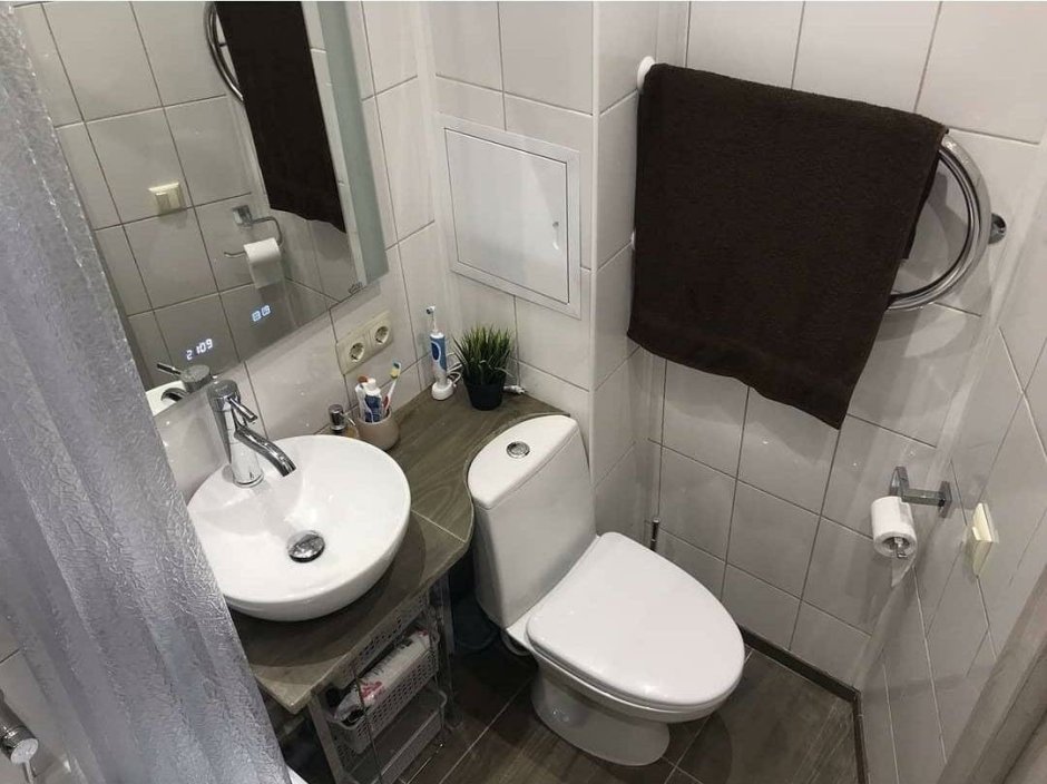 Санузел в хрущевке