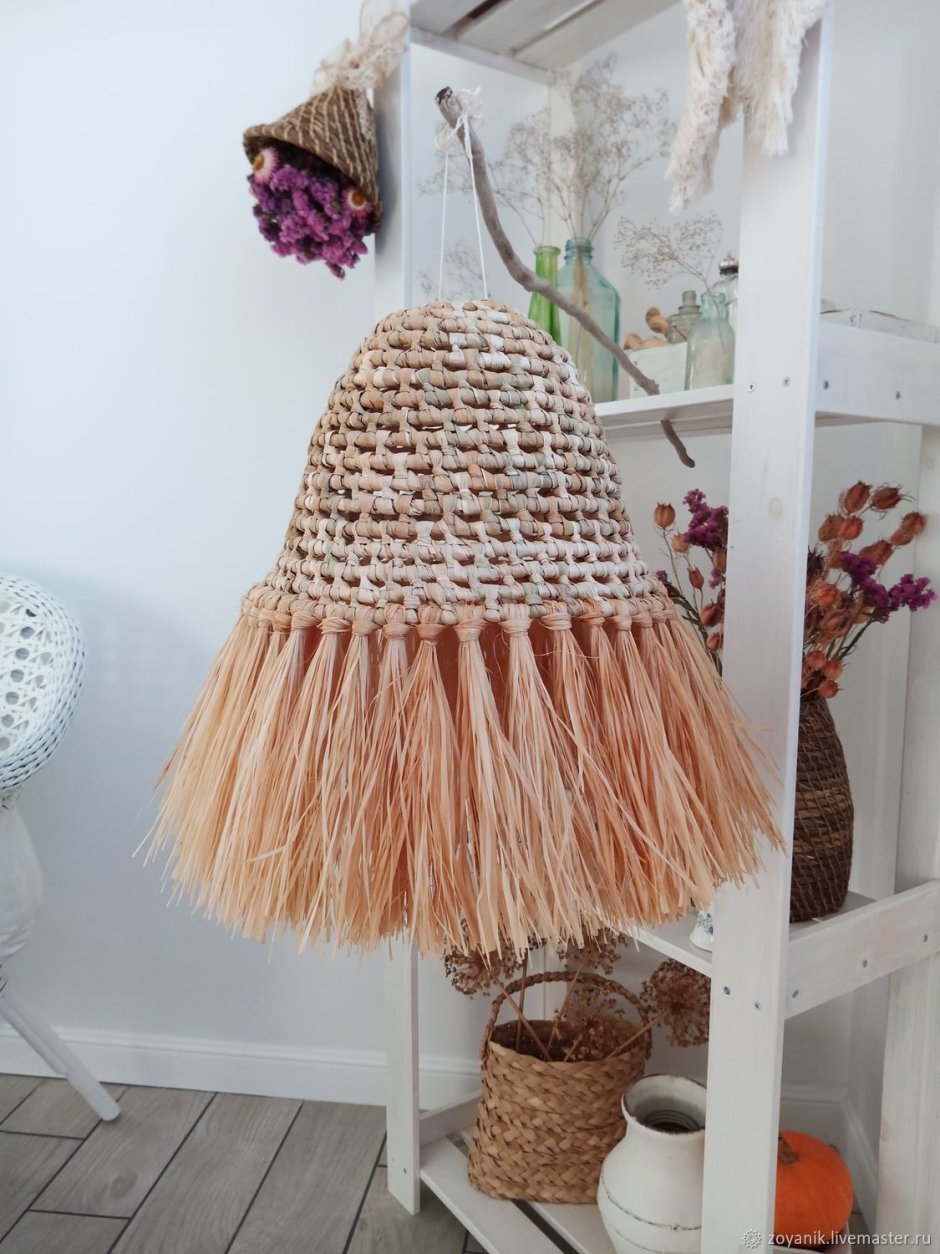 Плетеные предметы интерьера