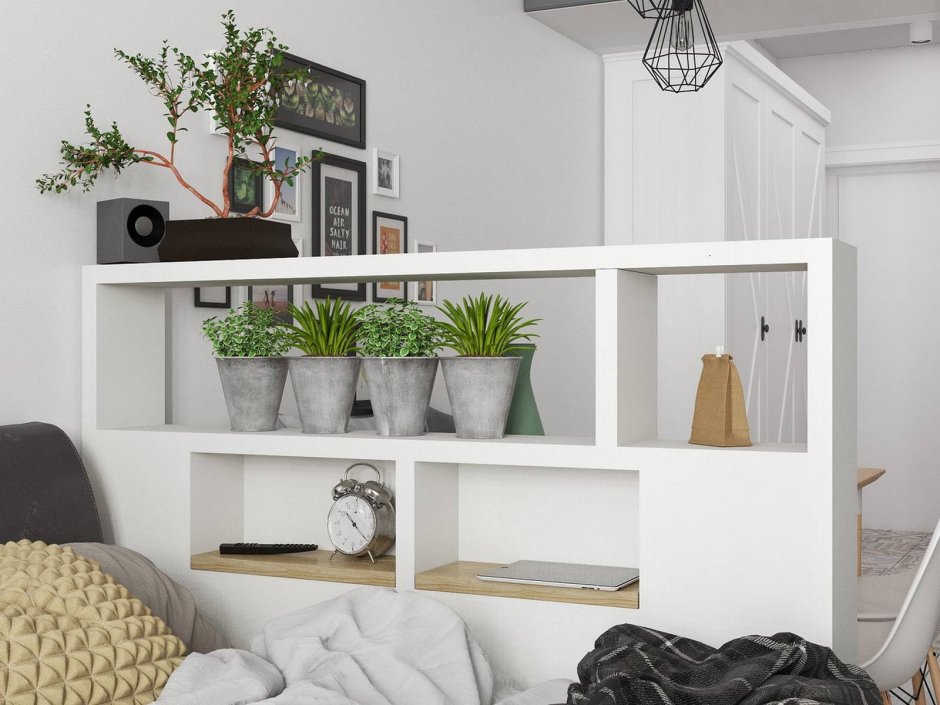 Тумба перегородка для зонирования