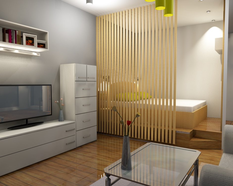 Комнатные перегородки для зонирования