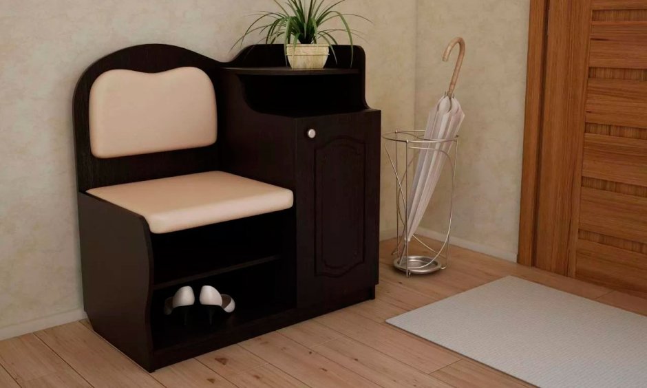 Обувница с сиденьем хофф