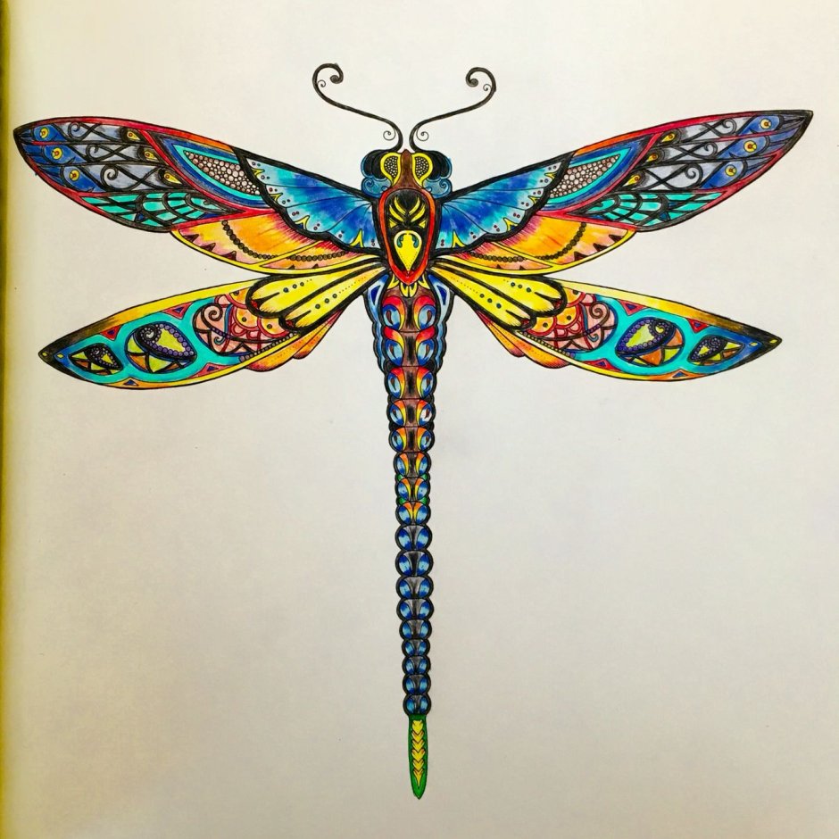 Стилизованные Стрекозы