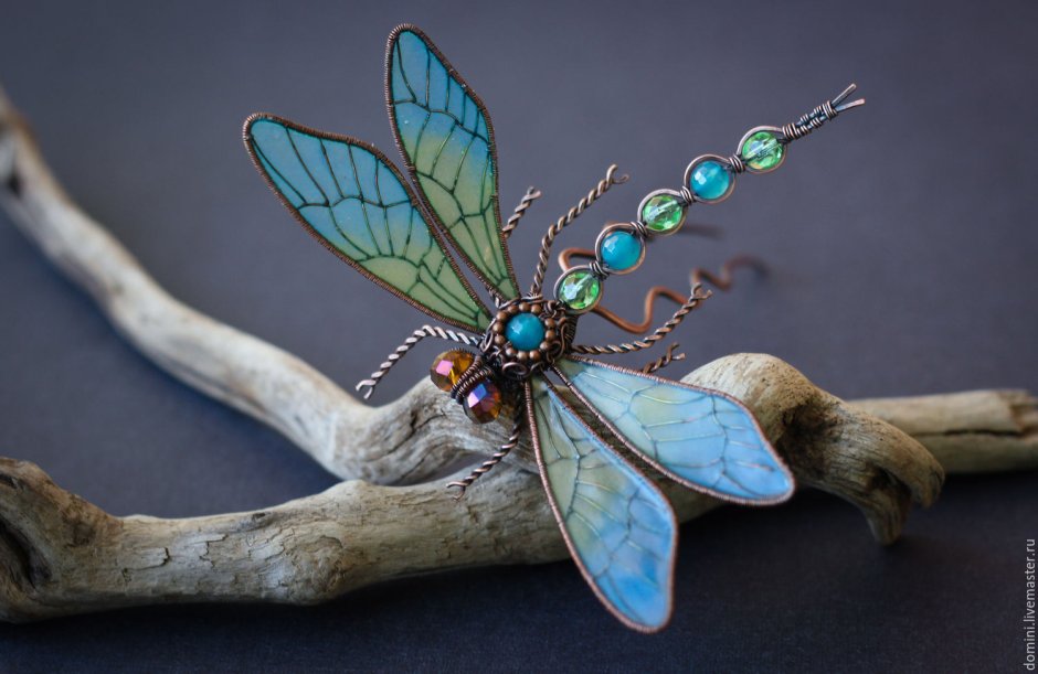 Стрекоза Витраль
