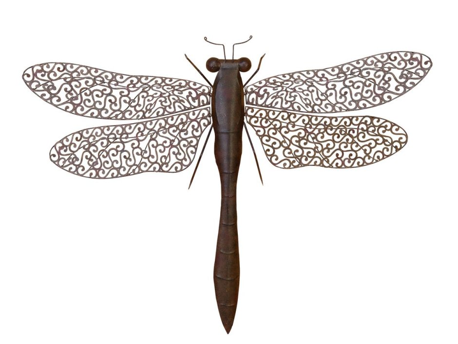 Шаблон Стрекозы объемной