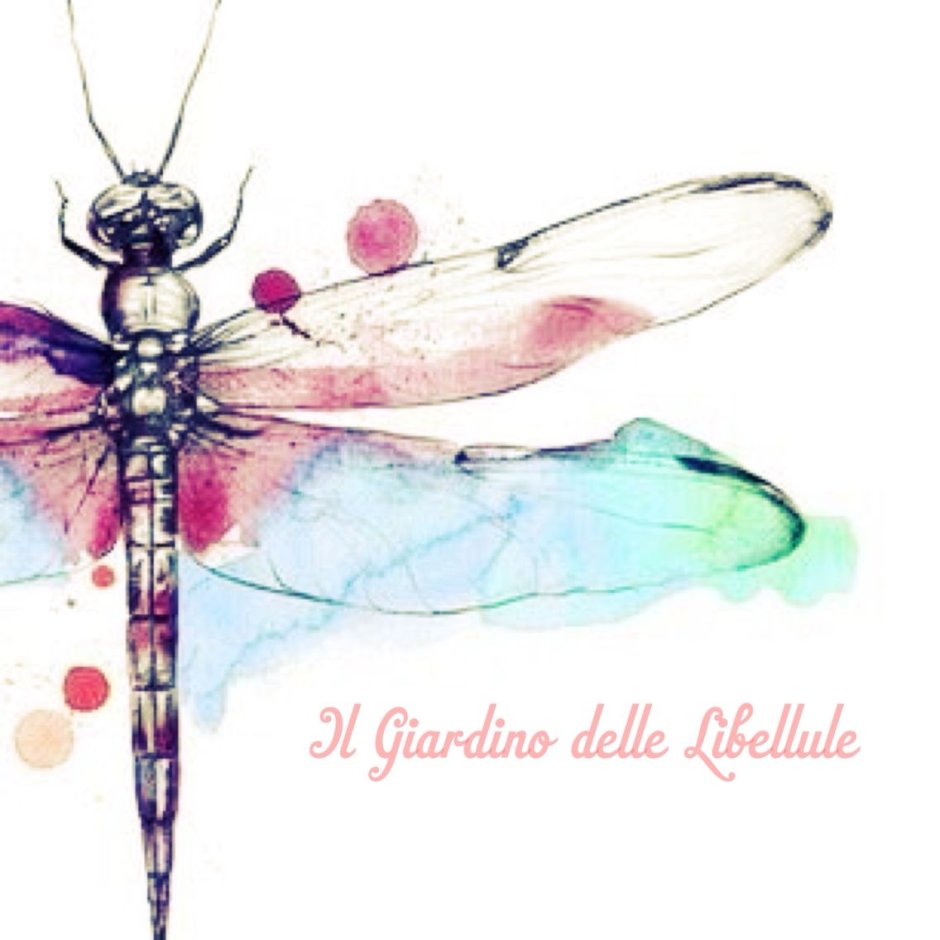 Волшебные Стрекозы акварель
