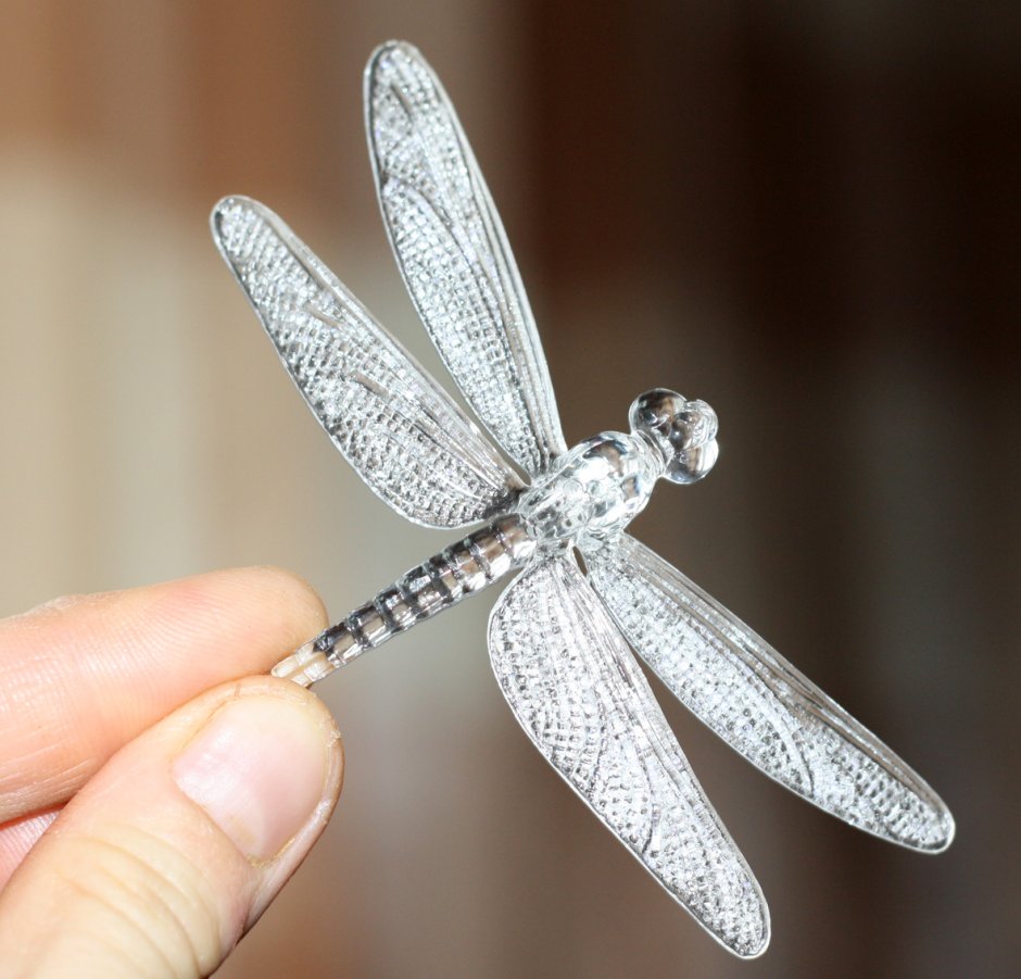 Стрекоза акрилом