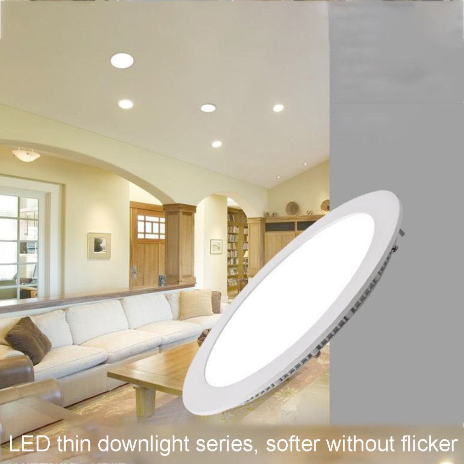 Led панель, светодиодный led Downlight 18w