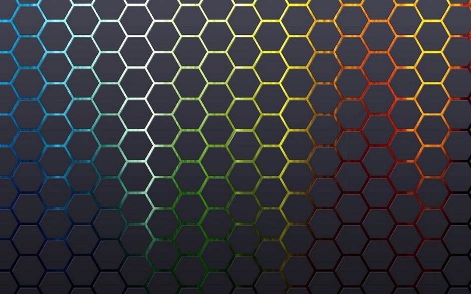 Узор из шестигранников