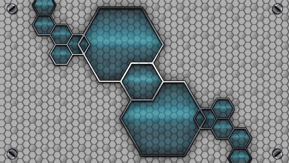 Панно соты на стену