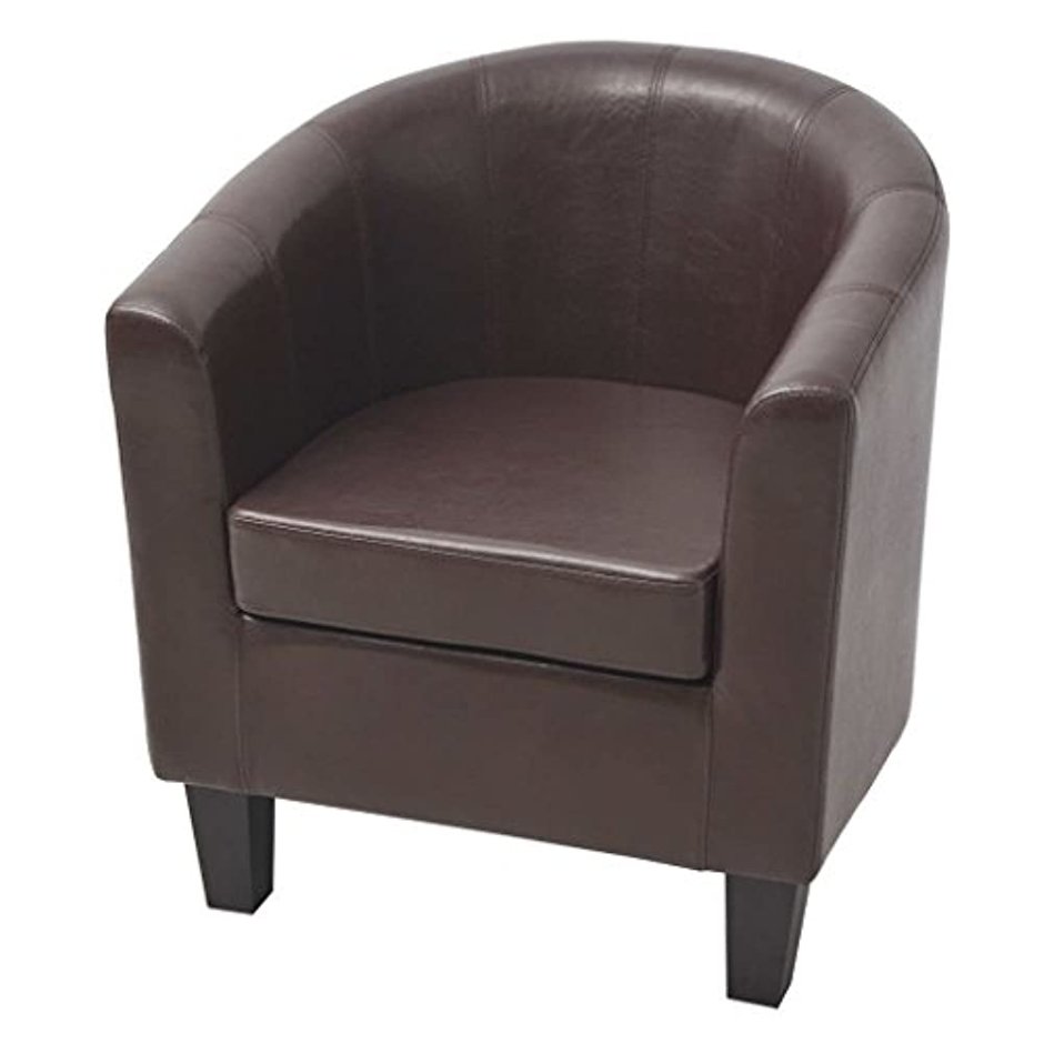 Кресло Аполло черное (искусственная кожа) 900х850х700