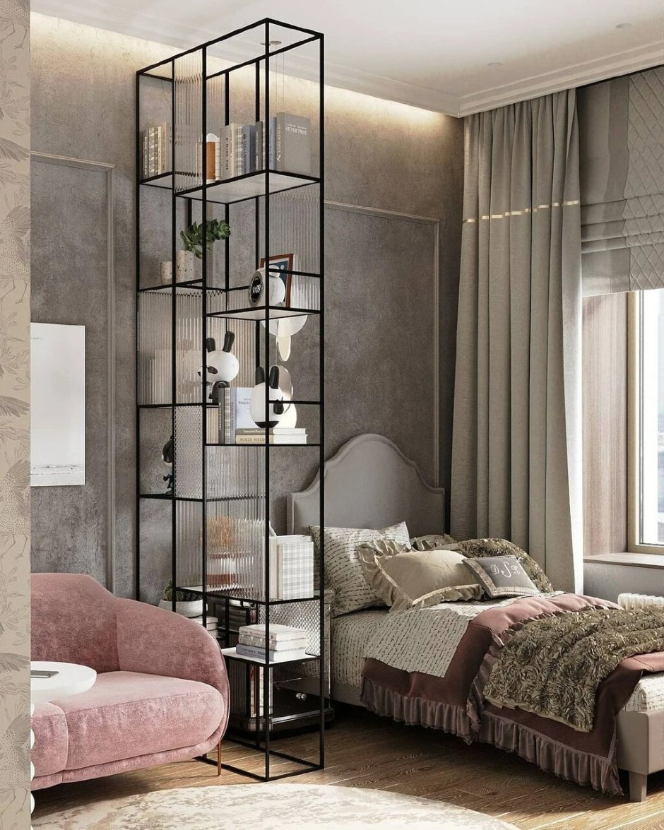 Металлические перегородки для зонирования